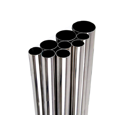 SS201 304 1mm Pipa Stainless Steel Dilas Tabung Bulat Cermin Ss 304