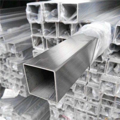 HL Finish Stainless Steel Square Pipe Aisi 201 202 304L 316L RHS SHS Untuk Dekorasi