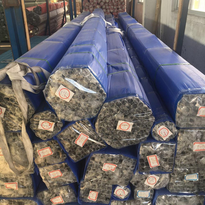 Permukaan Terang Dilas Tabung Stainless Steel SS201 202 321 Tabung Bulat 400 # 600grit