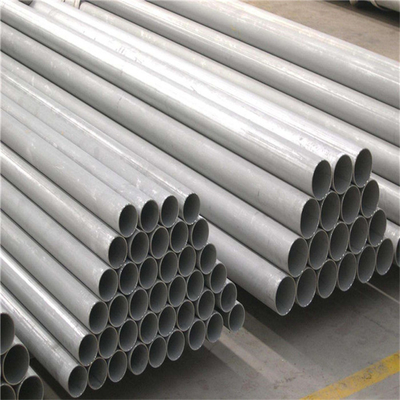 HL Finish Pipa Bulat Stainless Steel Aisi 304 316L 321 Tabung Bulat Untuk Dekorasi
