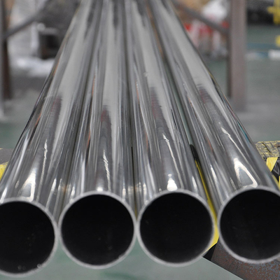 Permukaan Terang Stainless Steel Dilas Pipa Bulat SS201 304 316 430 30mm