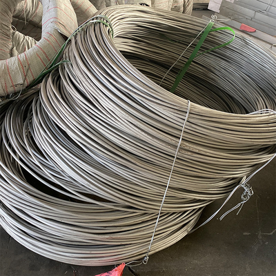 Kawat Baja Stainless Permukaan Terang Dipoles Resist Tinggi Marah 316 316L 0.5mm