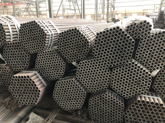 MS ERW Dilas Pipa Baja Karbon Hitam ASTM A53 / BS 1387 Karbon 16mm
