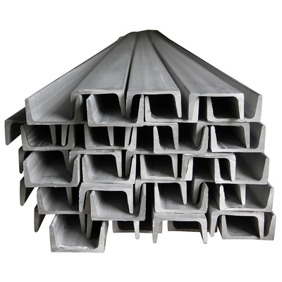 Saluran U Stainless Steel 8mm Untuk Lukisan Peledakan Kaca 12mm 430 904