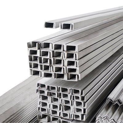 Saluran U Stainless Steel 8mm Untuk Lukisan Peledakan Kaca 12mm 430 904