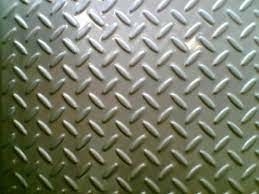 Plat Kotak-kotak SS Cold Rolled 201 304 1100mm 1800mm